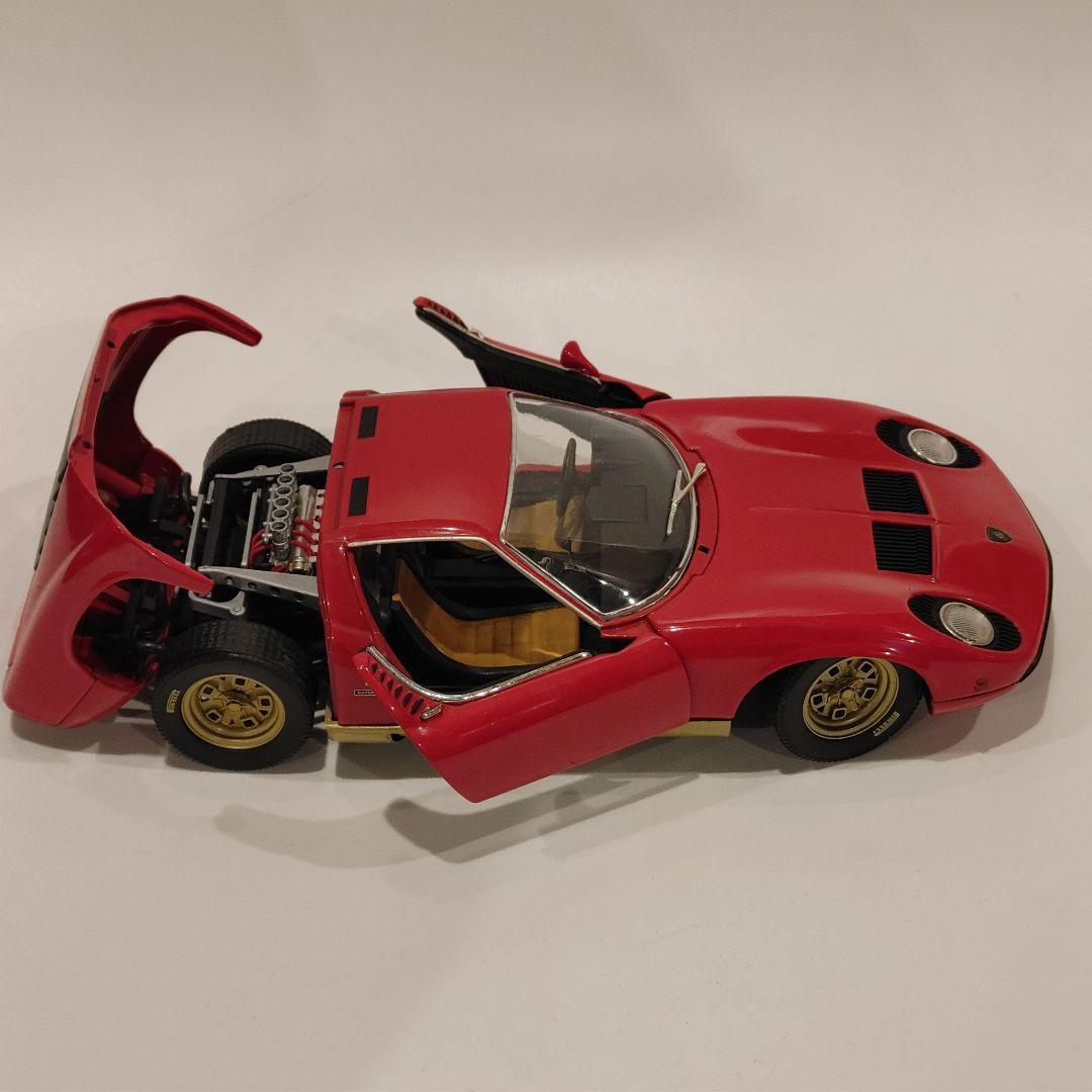 京商　ランボルギーニ ミウラ レッド ゴールド　1/18