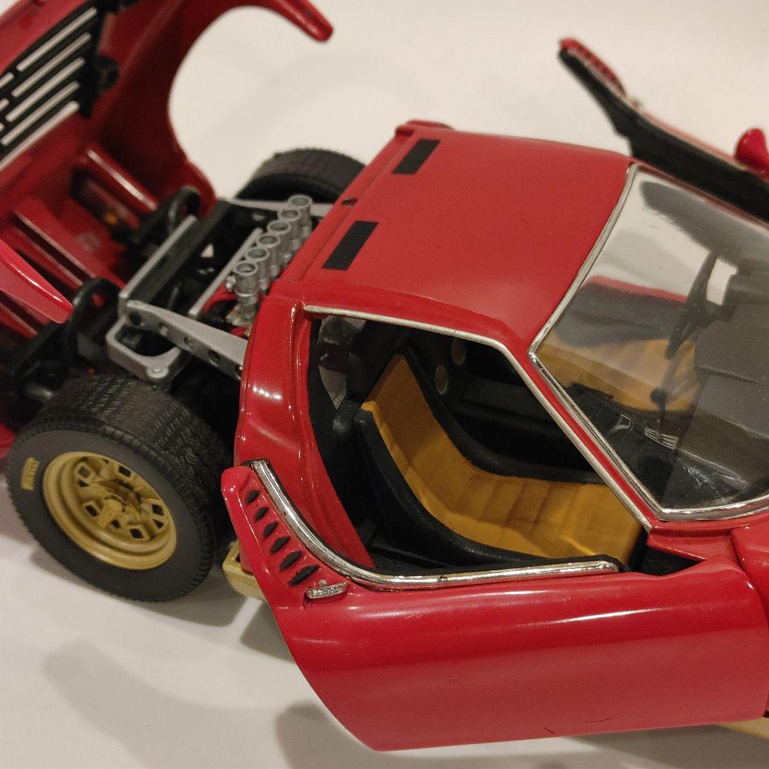 京商　ランボルギーニ ミウラ レッド ゴールド　1/18