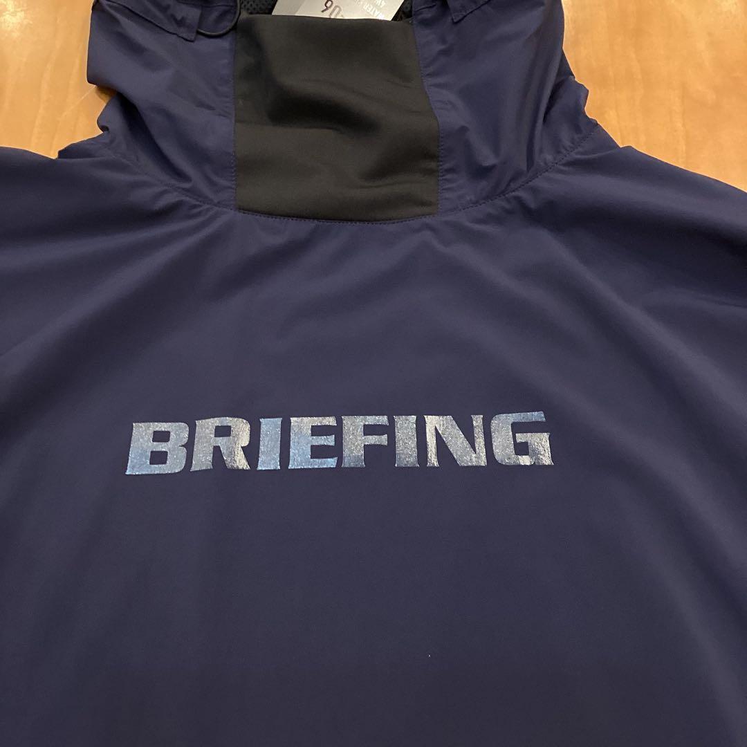 新品　BRIEFING　正規品　MS WIND HOODIE ネイビーL