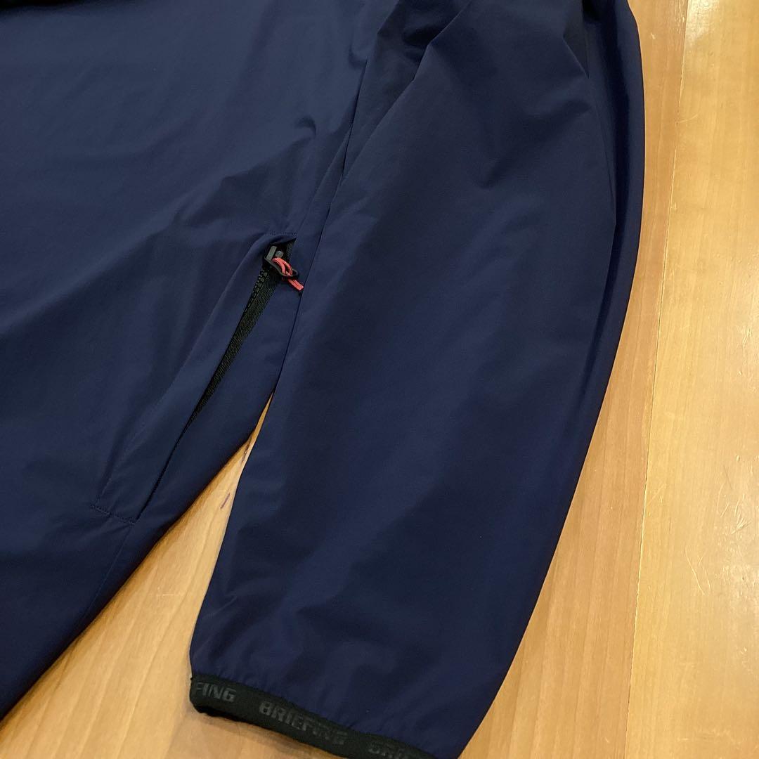 新品　BRIEFING　正規品　MS WIND HOODIE ネイビーL