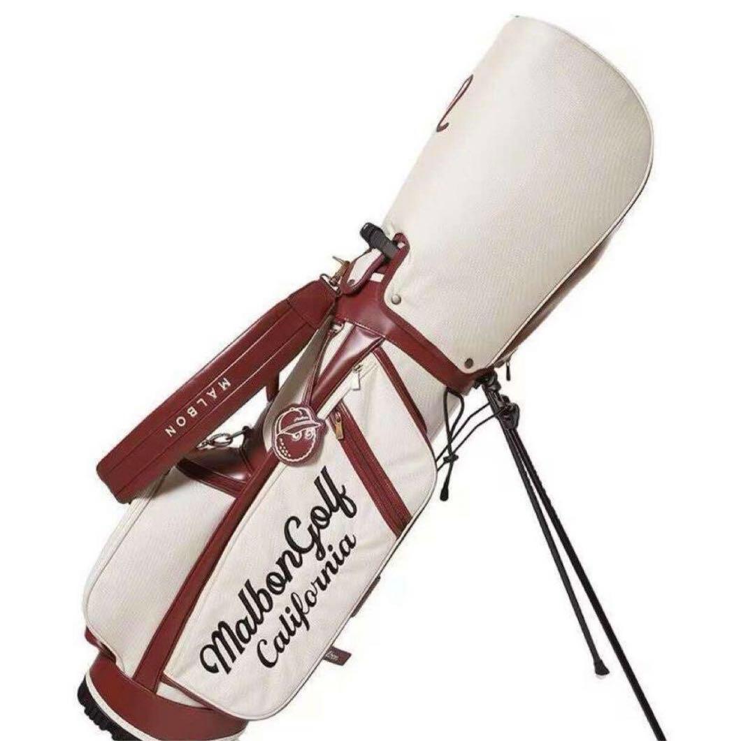 マルボンゴルフ malbon キャディバッグ 2色
