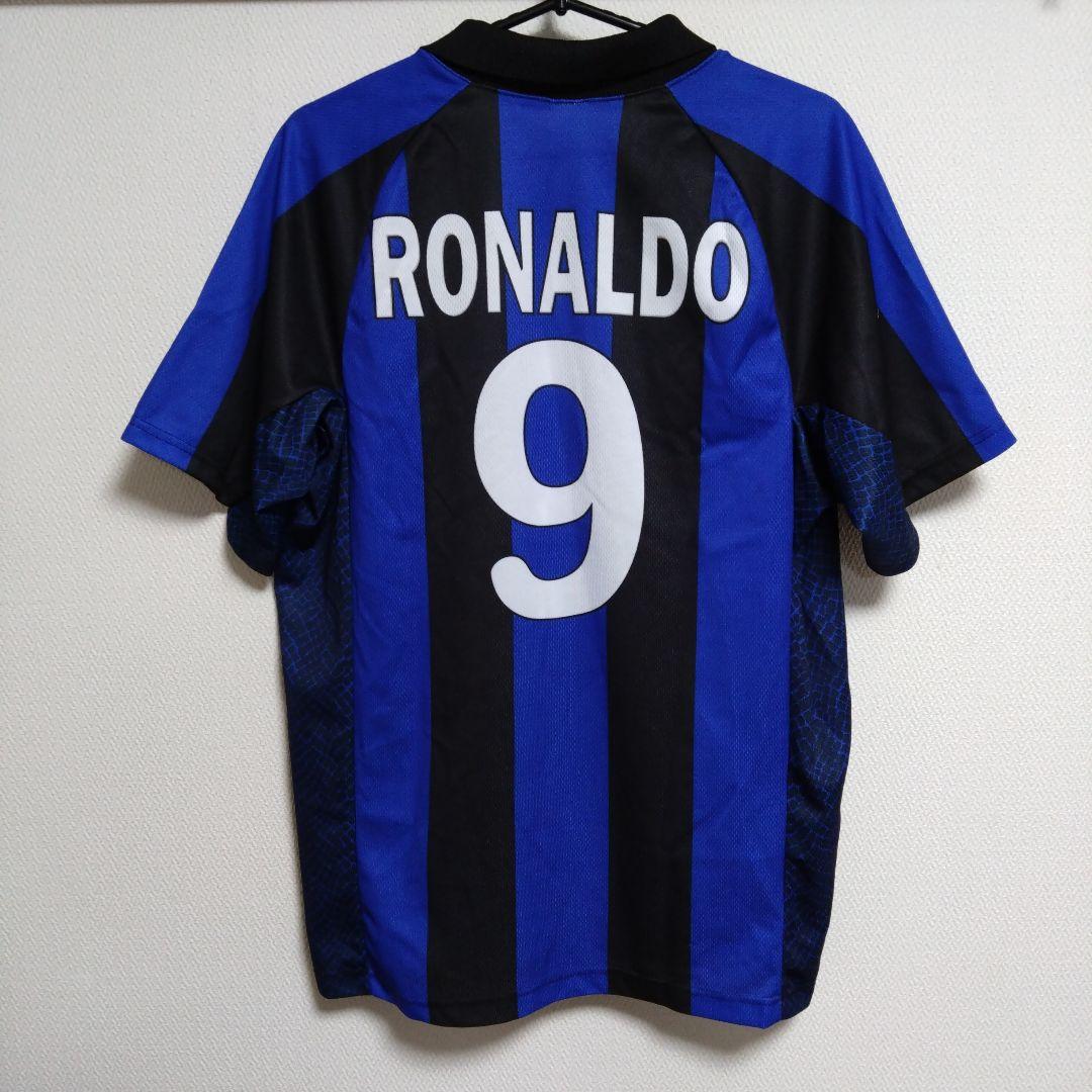美品　セリエA　インテル　ロナウド　ゲームシャツ　ユニホーム