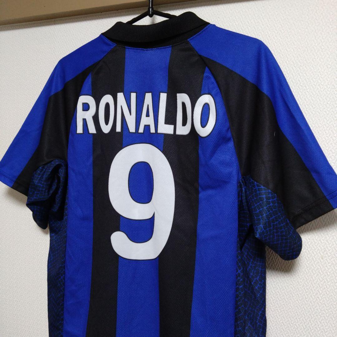 美品　セリエA　インテル　ロナウド　ゲームシャツ　ユニホーム