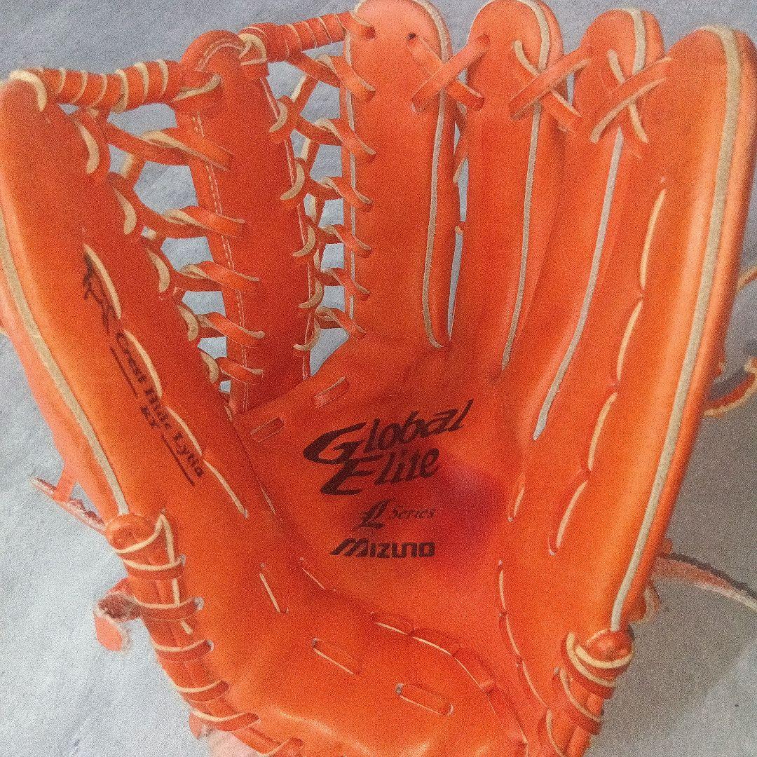 ミズノ Mizuno グローバルエリート Lシリーズ 外野用 軟式グローブ