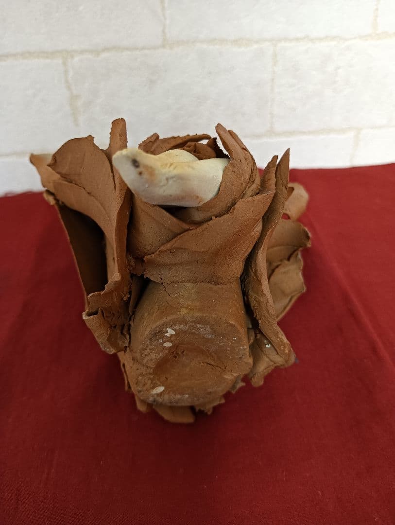 良品! 竹内祥子 陶人形 森の精リーベ 森の妖精 doll 花の妖精 作家物