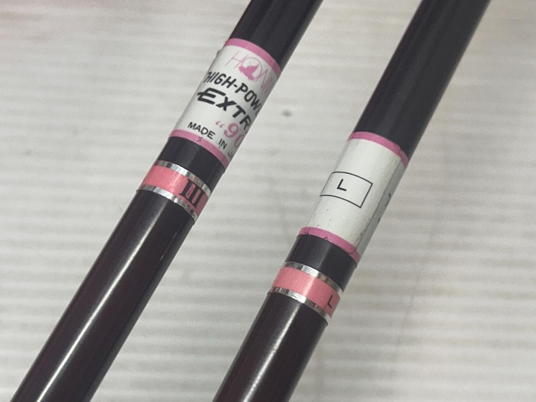 〇女性・美品【ホンマ EXTRA 90】パーシモンウッド３・４【ヘッドカバー付き