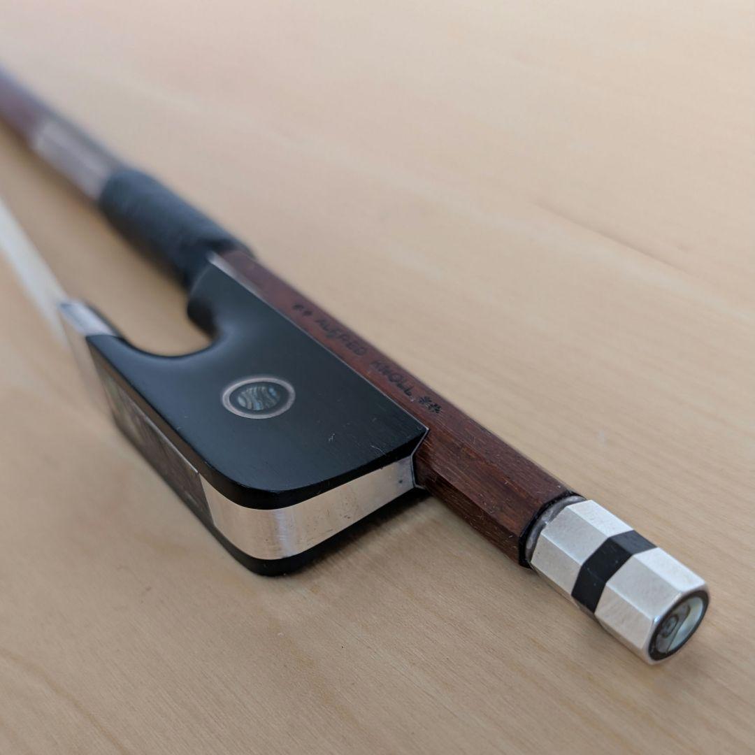 【チェロ弓】ALFRED KNOLL ★★ ドイツ 送料込 フルサイズ ケース付