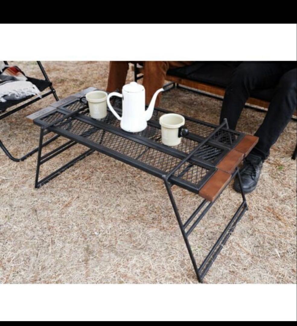 DOD テキーラテーブル TB4-746-BK ブラック