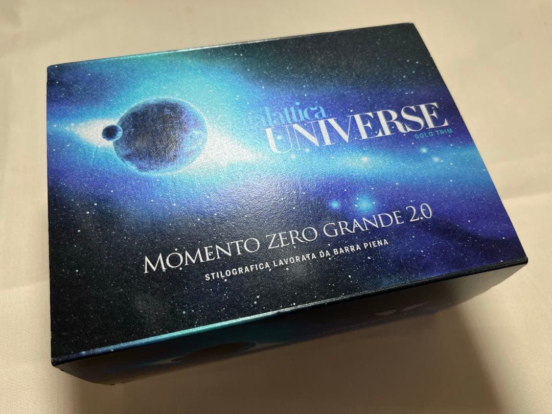 試筆のみ　レオナルド万年筆　モーメント ゼロ グランデ 14金ニブ