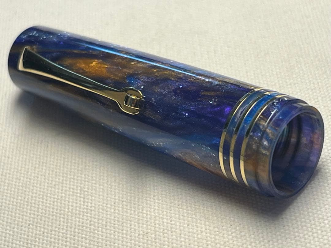 試筆のみ　レオナルド万年筆　モーメント ゼロ グランデ 14金ニブ