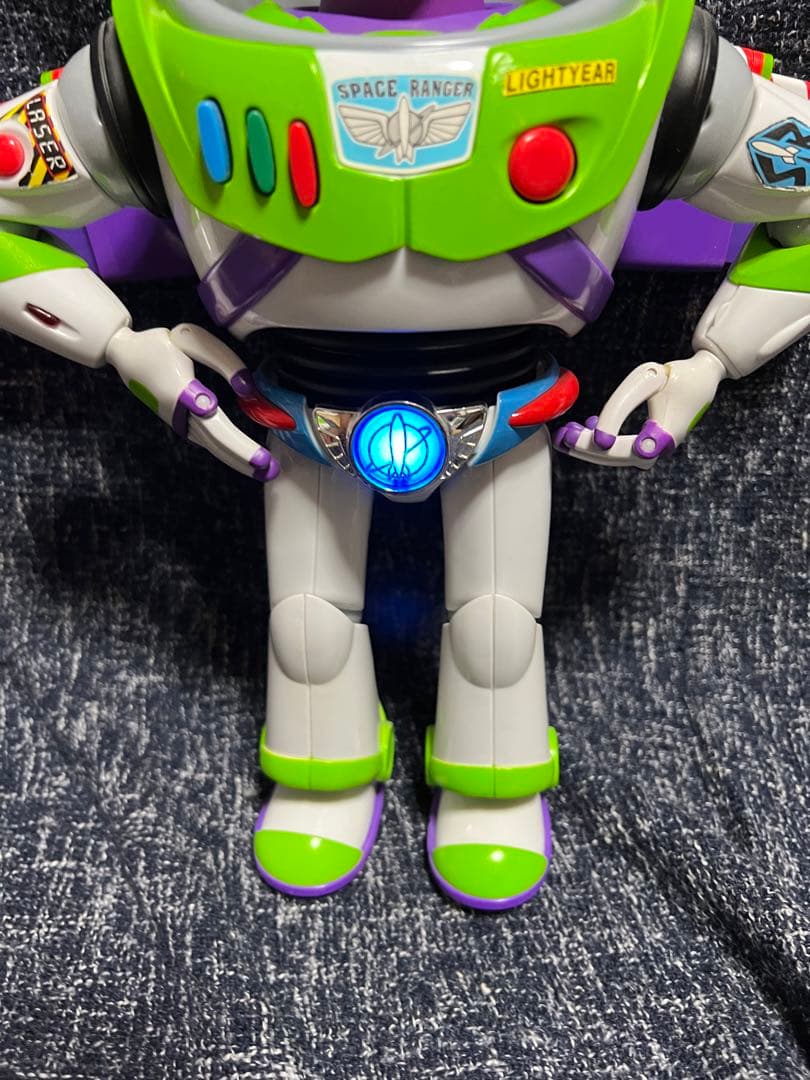 ディズニー　トイストーリーコレクション　バズライトイヤー ベルト付き　希少