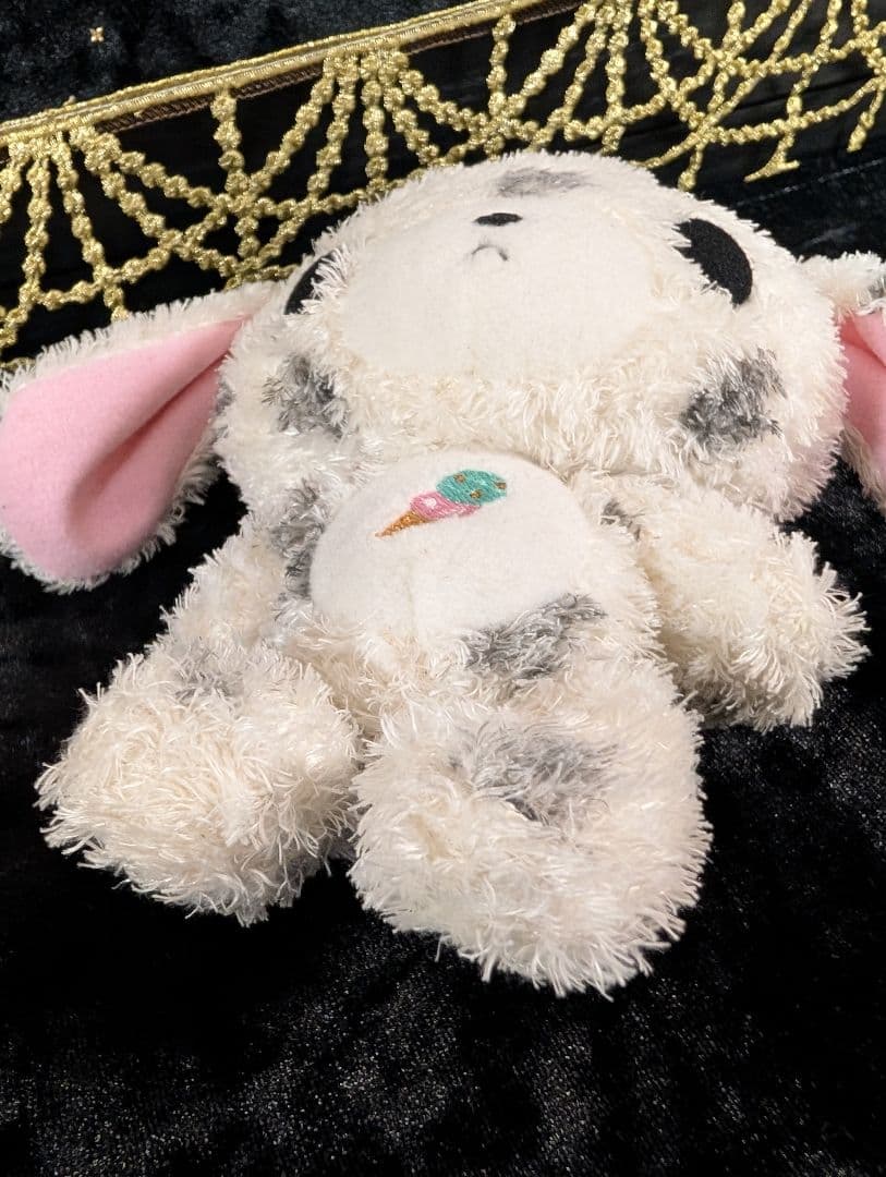 【希少】シュガーバニーズ ぶちうさ　ぬいぐるみ　刺繍入りアイスクリームサンリオ
