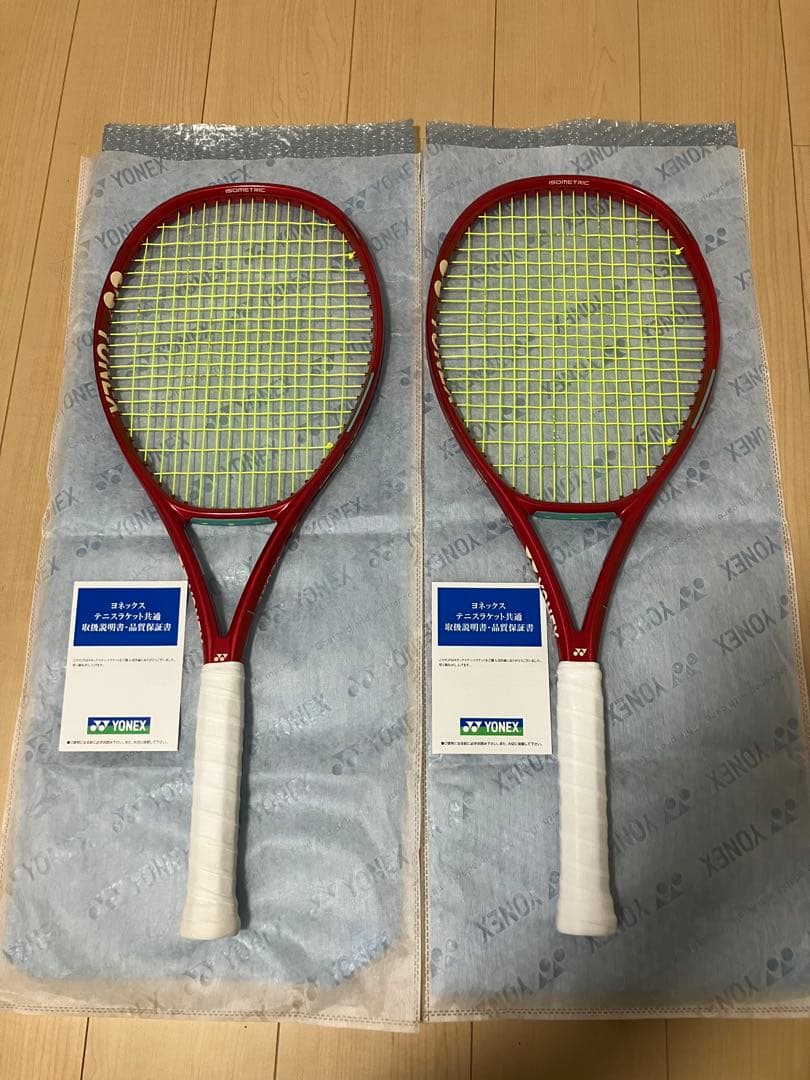 【美品2本セット】【マッチペア】YONEX VCORE100 2026 G3