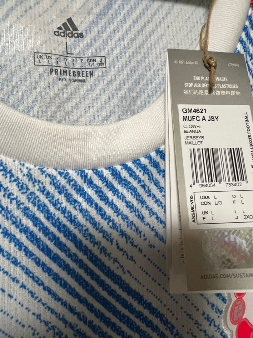 現地購入 クリスティアーノ ロナウド 21/22 ユニフォーム マンチェスター