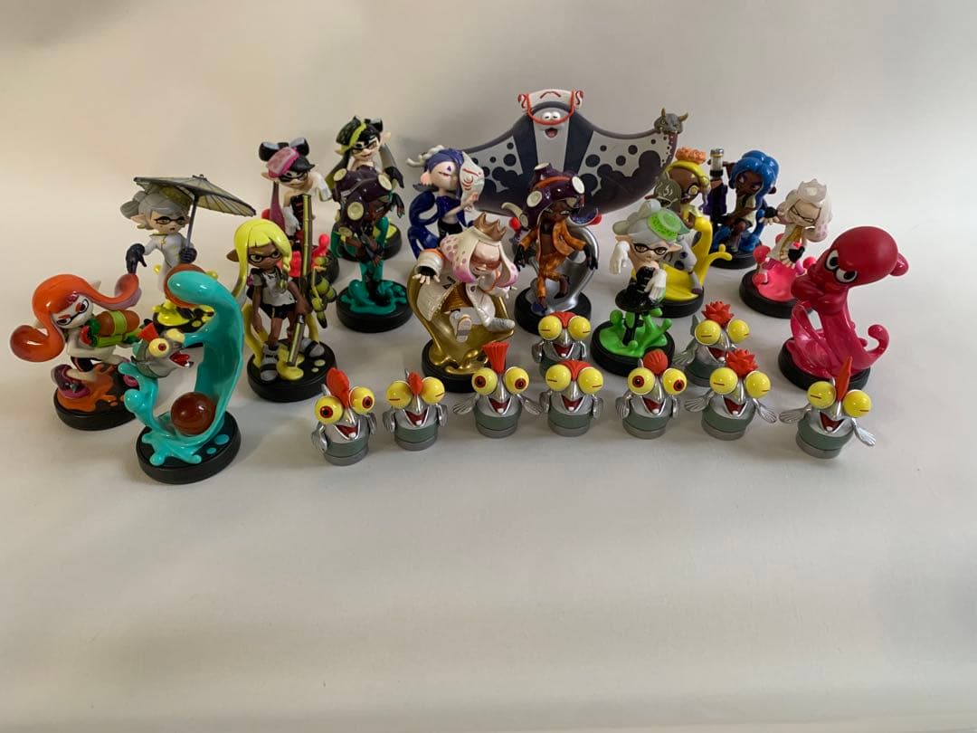 スプラトゥーン amiibo12体セット　コジャケ　コンプ7体セット被り2体付き