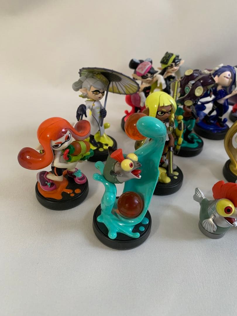 スプラトゥーン amiibo12体セット　コジャケ　コンプ7体セット被り2体付き