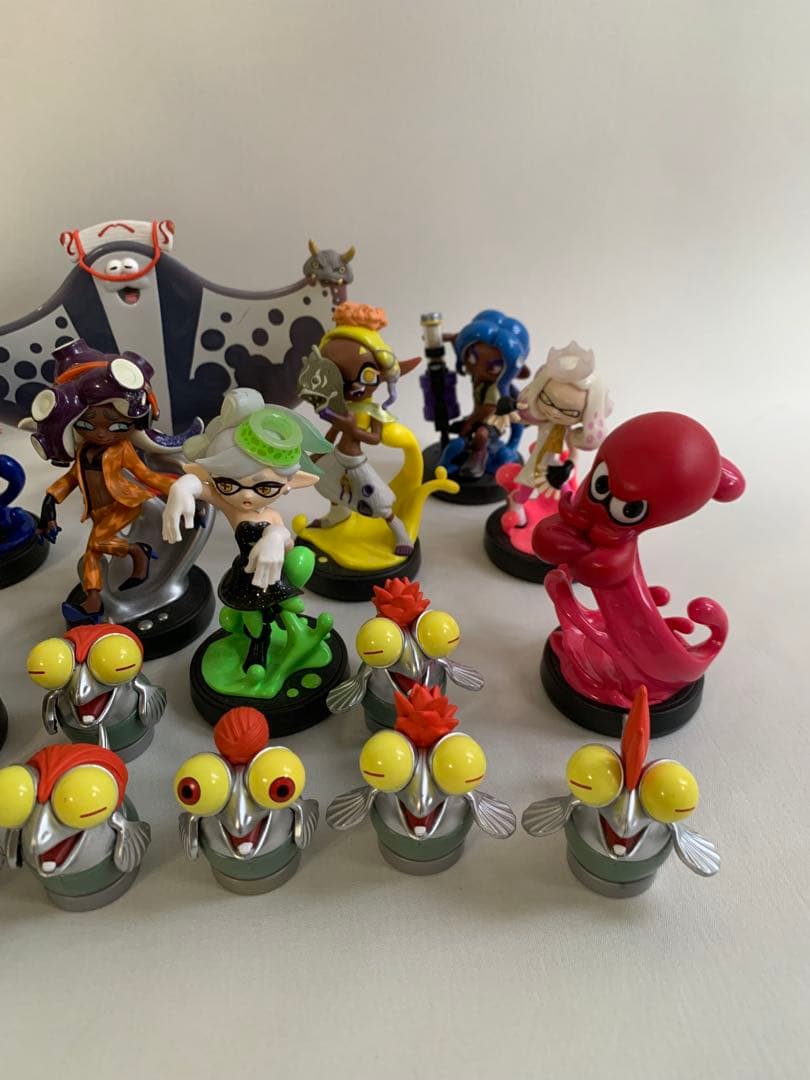スプラトゥーン amiibo12体セット　コジャケ　コンプ7体セット被り2体付き