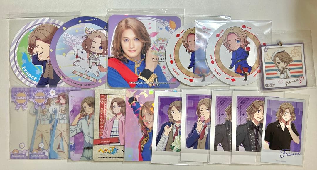 ヘタリア　フランス　まとめ売り　ヘタミュ　アニカフェ　ドレセレ