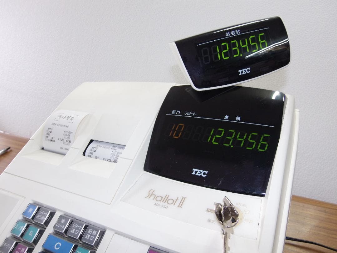 設定無料 10部門 MA-550 東芝テック インボイスレジスター 250619