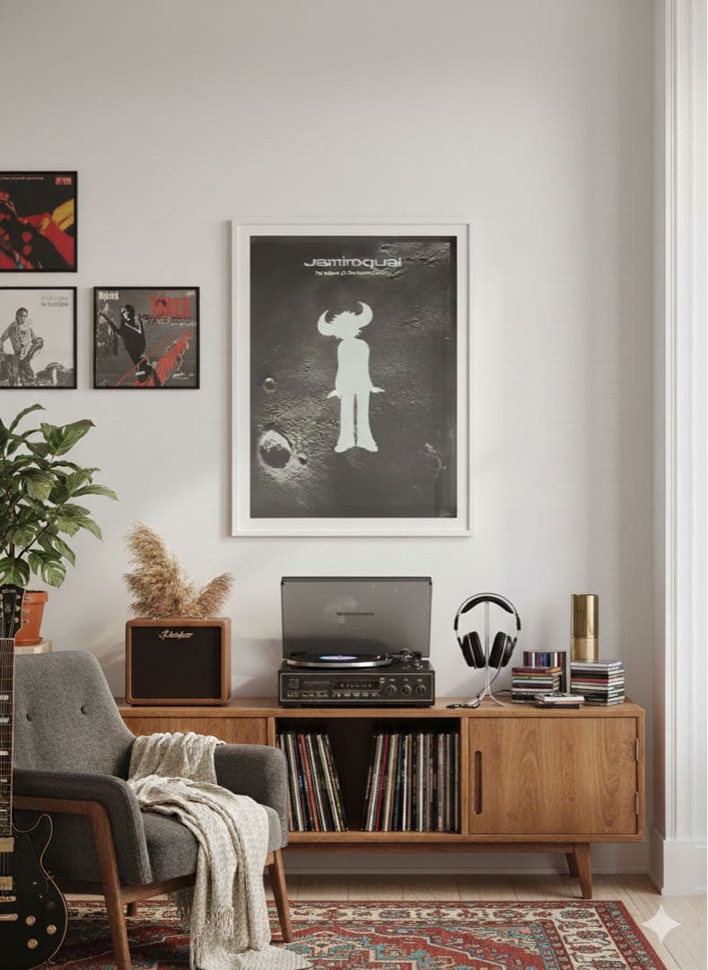 ジャミロクアイ ポスター Jamiroquai Space cowboy 限定品