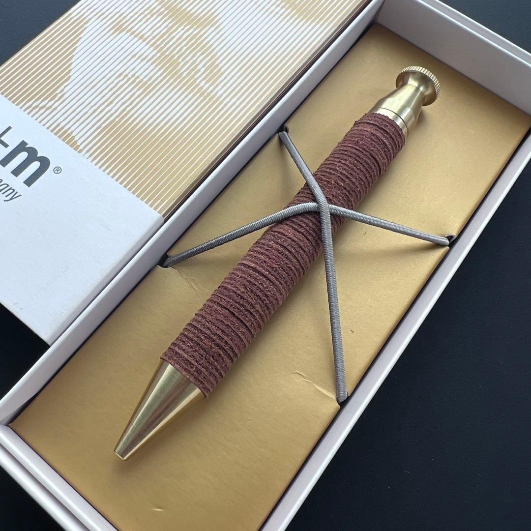 e+m イープラスエム king cuio ボールペン ライトオーク f