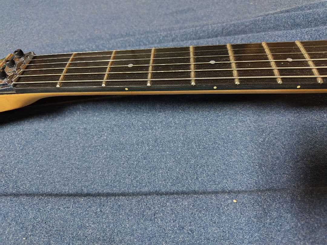 ギター ESP edwars e-mv-125fr Turquoise green