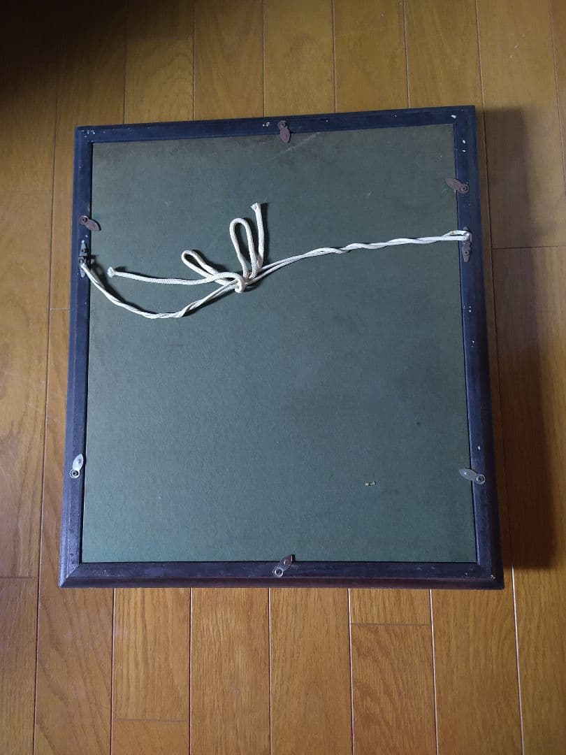 和田徹 ＷＡＤＡ　抽象画　原作 線描油絵作品　１９８５