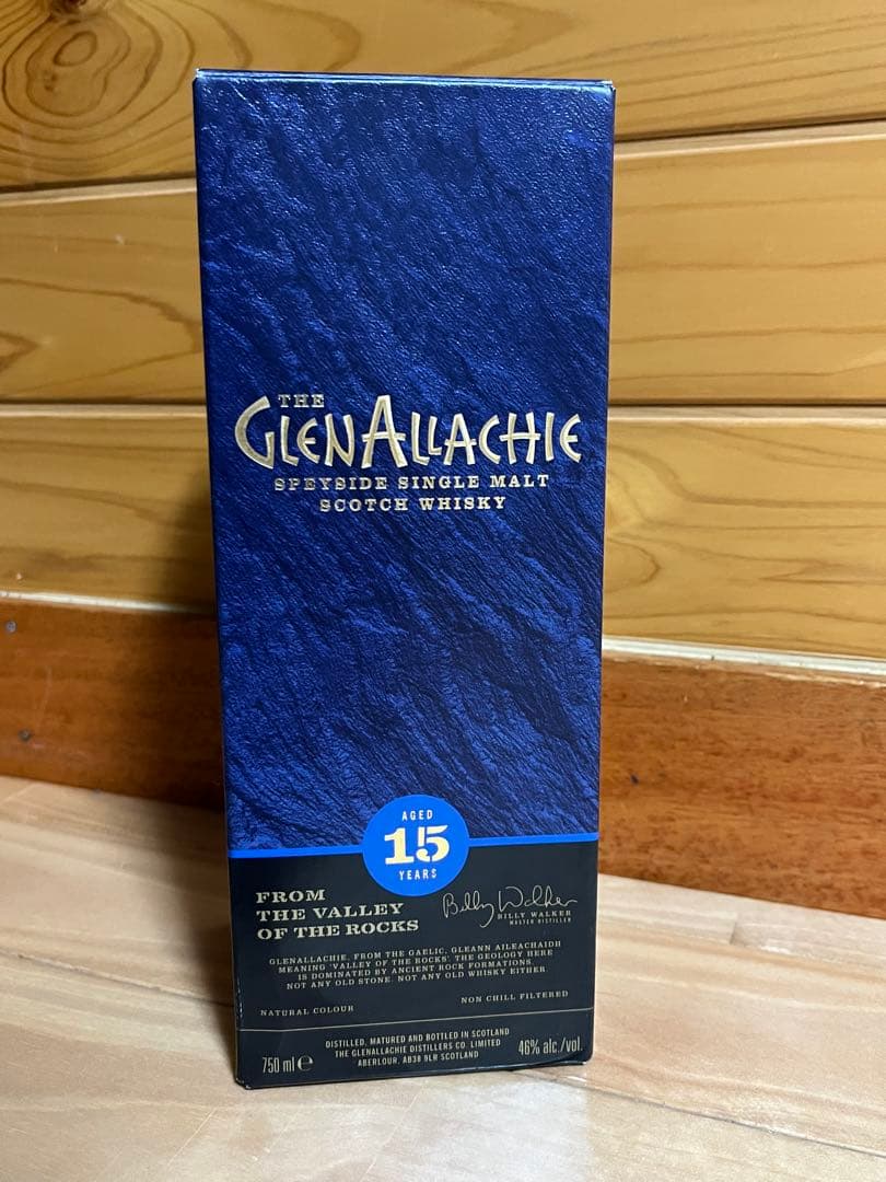 グレンアラヒー15年　正規品　アメリカ向けボトル　750ml
