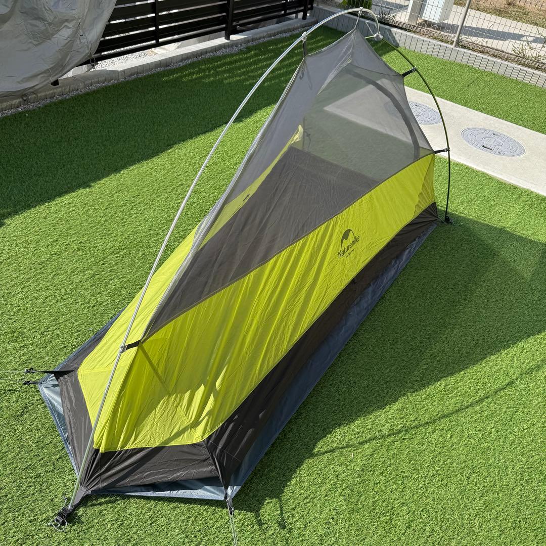 ネイチャーハイク クラウドアップ1 山岳テント グリーン
