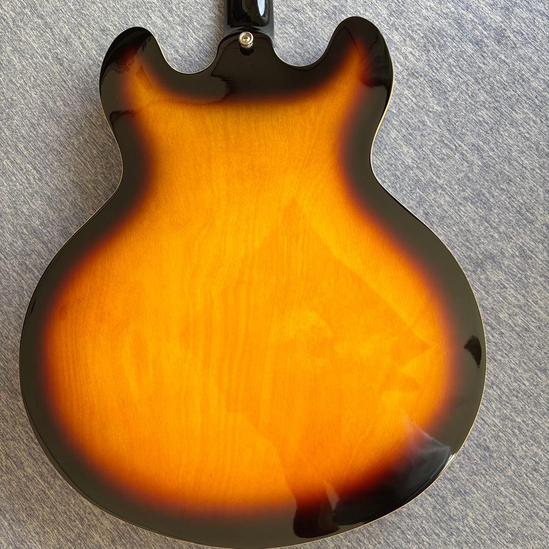 マクソンEpiphone セミアコースティックギター 2015年モデル