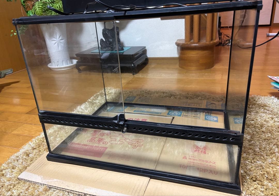 水槽　エキゾテラ グラステラリウム 6045 ケージ