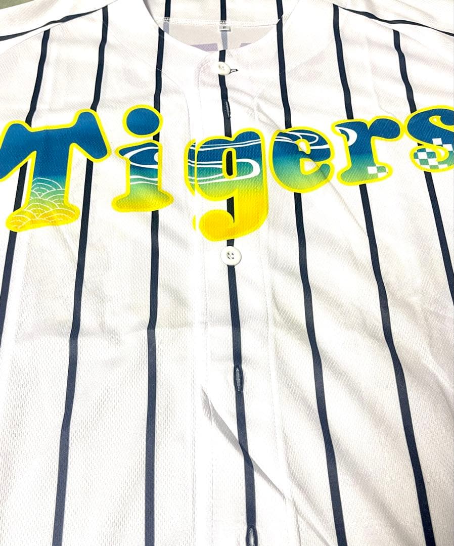 阪神タイガース 佐藤輝明 2025 春季 宜野座キャンプ 選手ベースボールシャツ