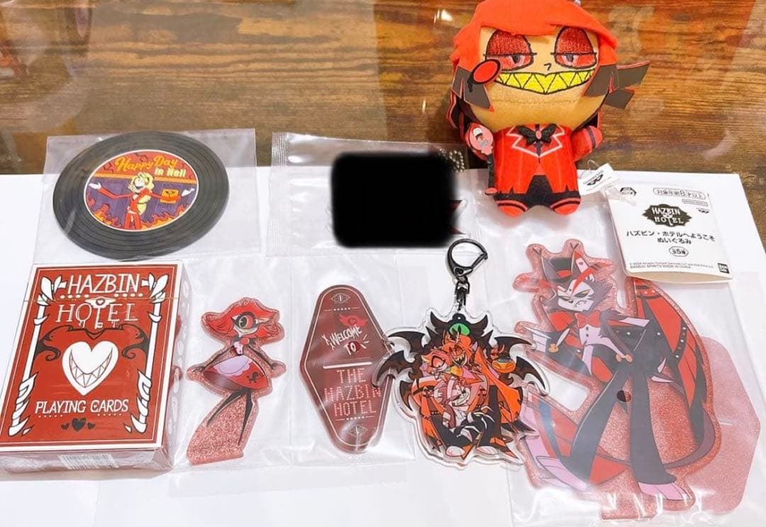 ハズビンホテル グッズまとめ売り 一番くじ ハロウィン ぬいぐるみ トランプ