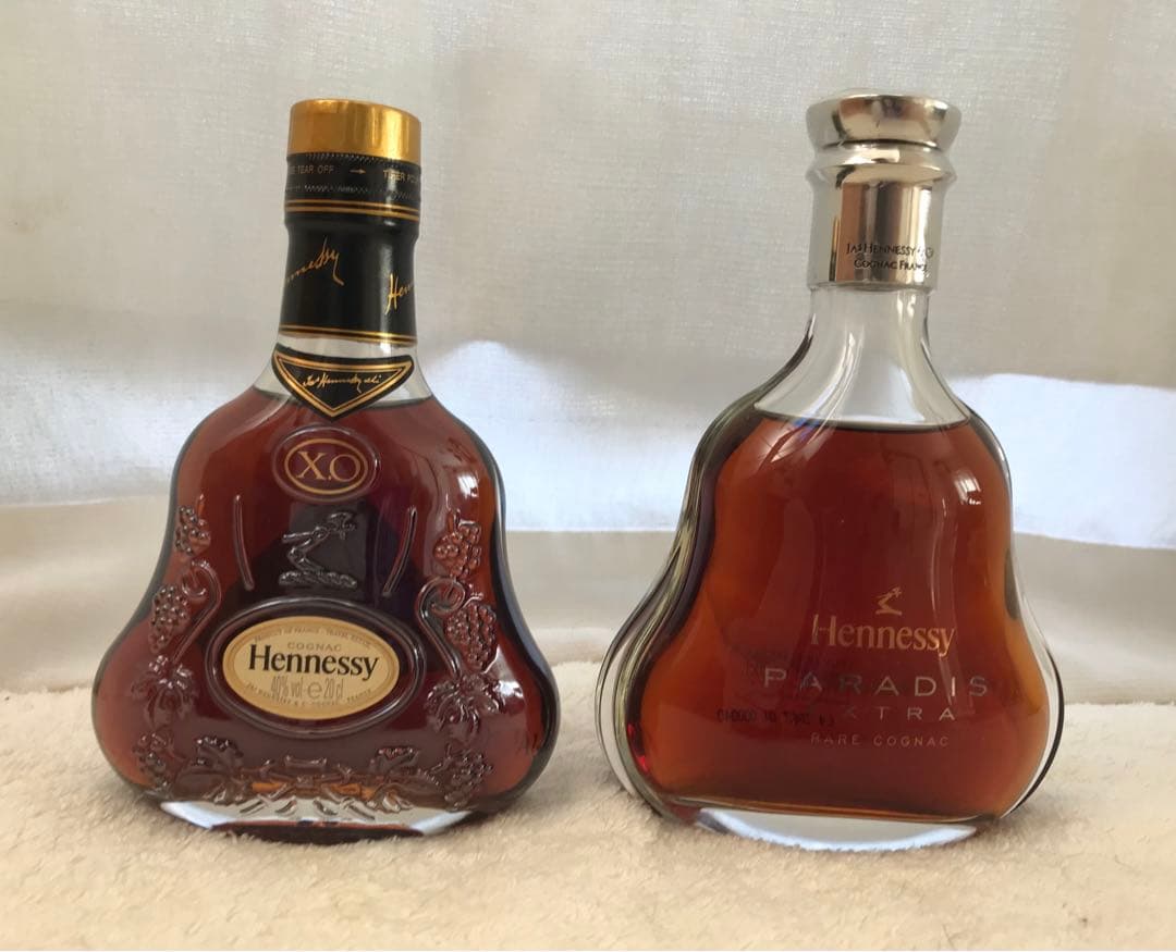 値下　未開封【ヘネシーXO &パラディエクスクルーシブコレクション】各200ml