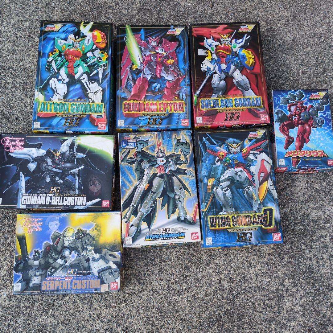ガンダムW ガンプラモデル豪華セット 8点　限定あり　全て未組み立て