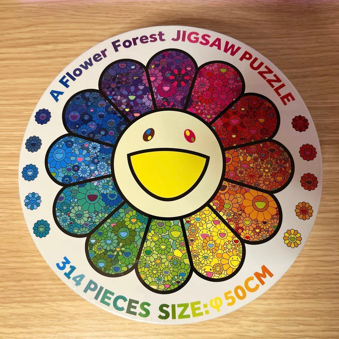 村上隆 A Flower Forest Jigsaw Puzzle