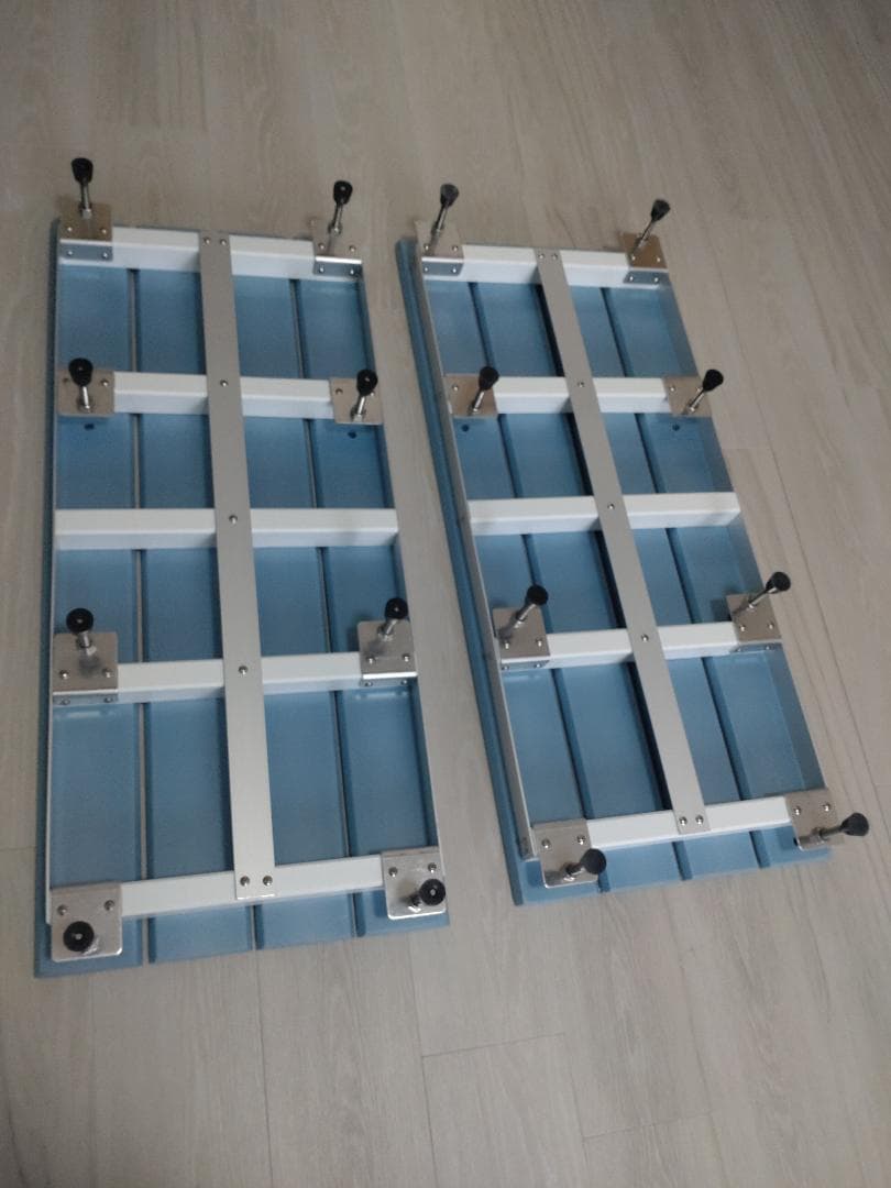 バリアフリータケウチ スノコちょうせい君 8.5～13.5 ブルー 2個セット