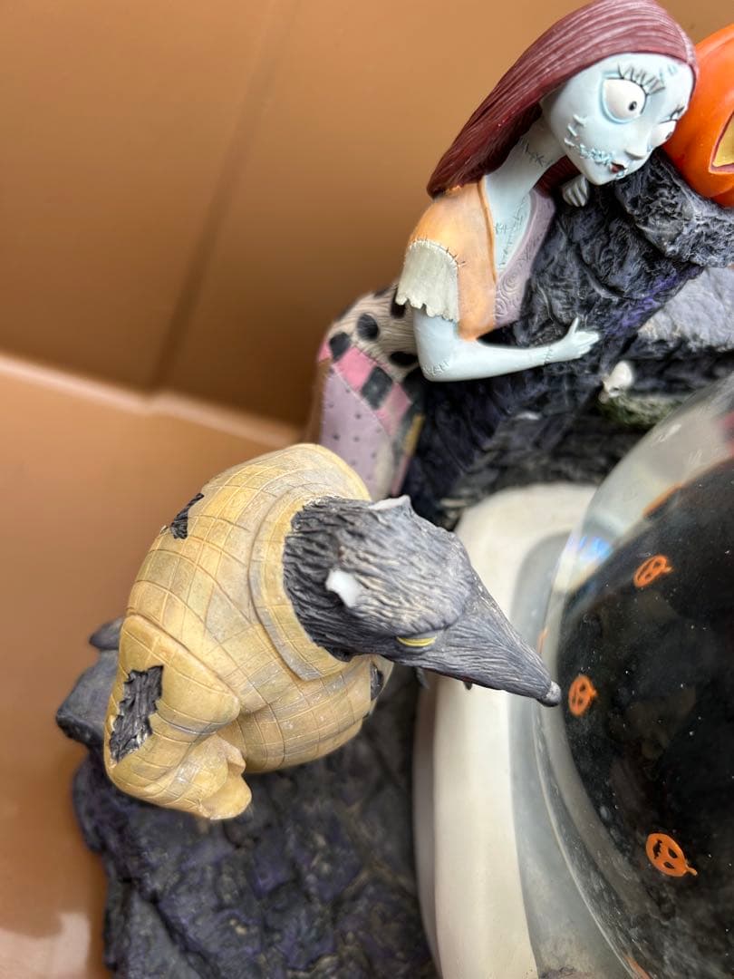 ナイトメアビフォアクリスマス スノーグローブ スノードーム【ジャンク】