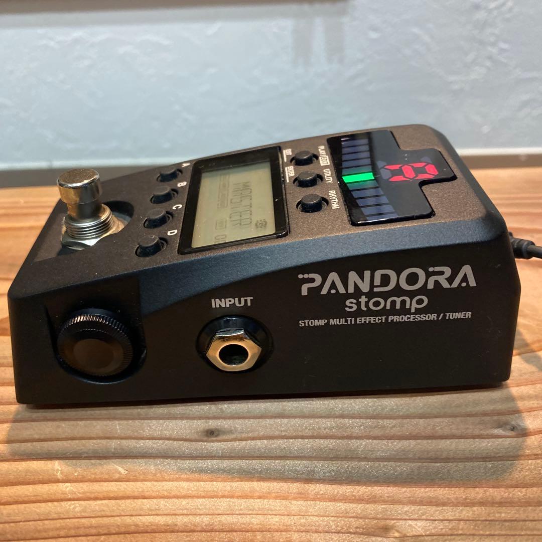 KORG PANDORA Stomp コルグモデリングマルチエフェクタ　黒