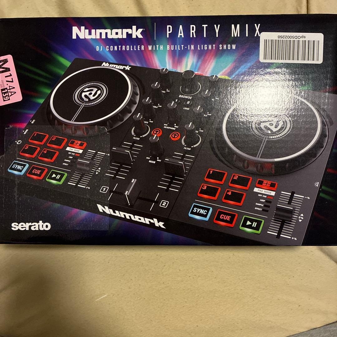 (箱、ケーブル付き)Numark Party Mix DJコントローラー
