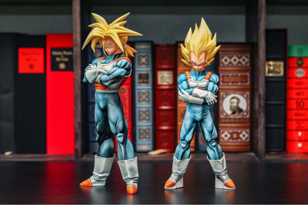 トランクス ドラゴンボールリペイント フィギュア頭二つ付き