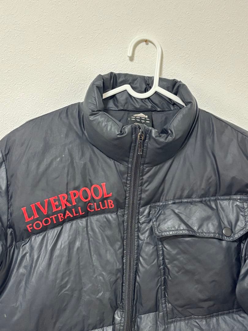 リバプール ダウンジャケット アディダス adidas ヴィンテージ　L