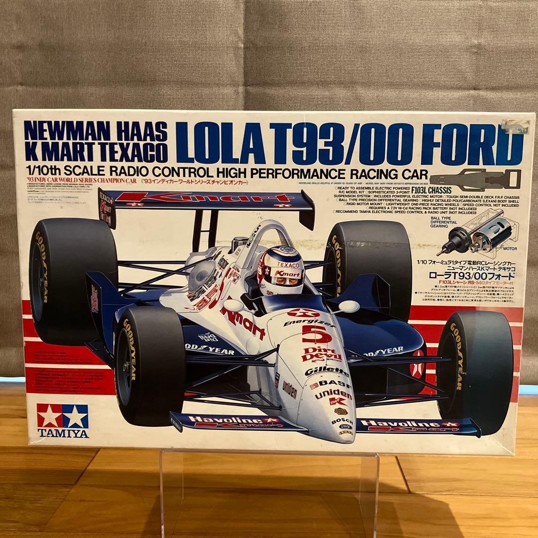 【希少】タミヤRC ローラT93/00フォード　F103Lシャーシ 組立途中