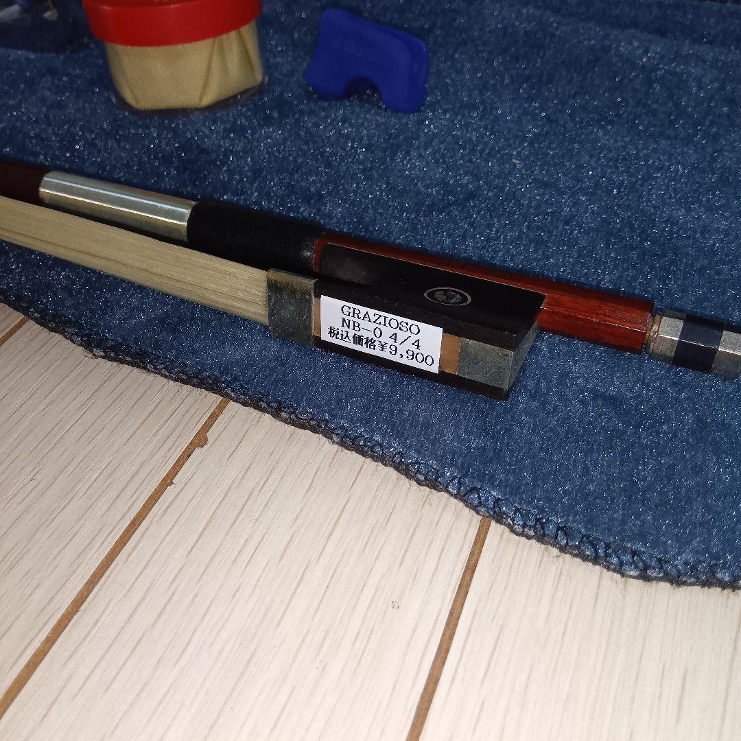 【極美品】虎杢　SUZUKI　NS30 1887 4/4 バイオリン　付属品多数