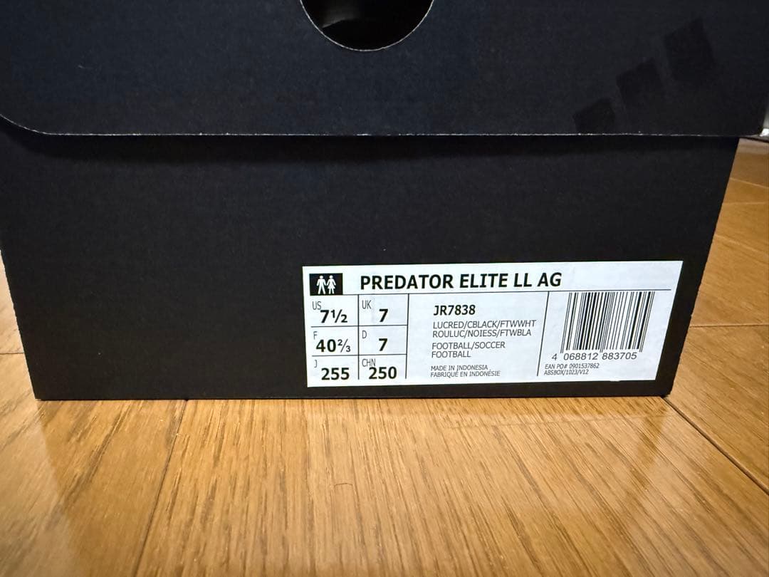 adidas プレデター ELITE LL AG 25.5cm