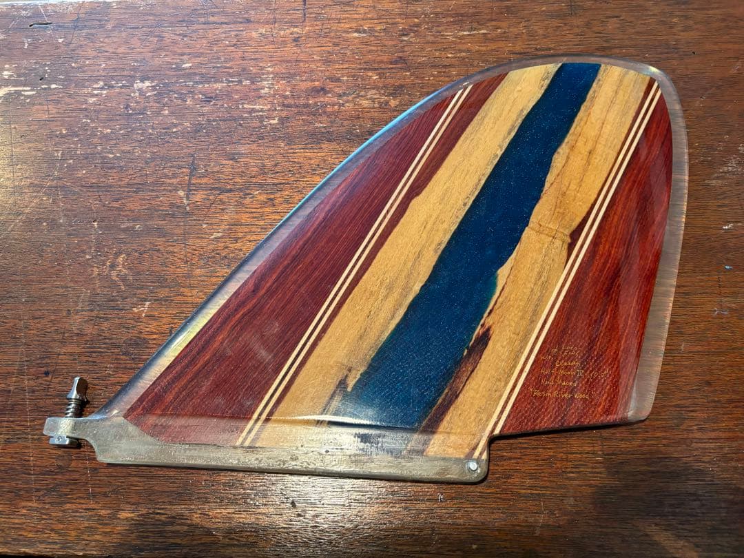 クラシックハーフムーンフィン” 10Resin  Wood