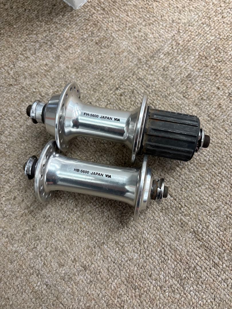 【美品】SHIMANO105 シマノ FH-5600 HB-5600セット 純正