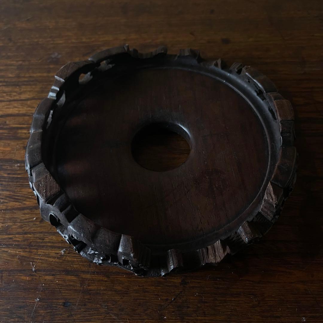 中国清時代　唐木花台