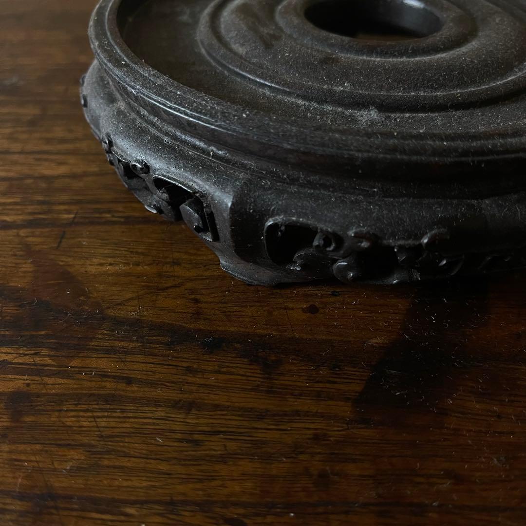 中国清時代　唐木花台