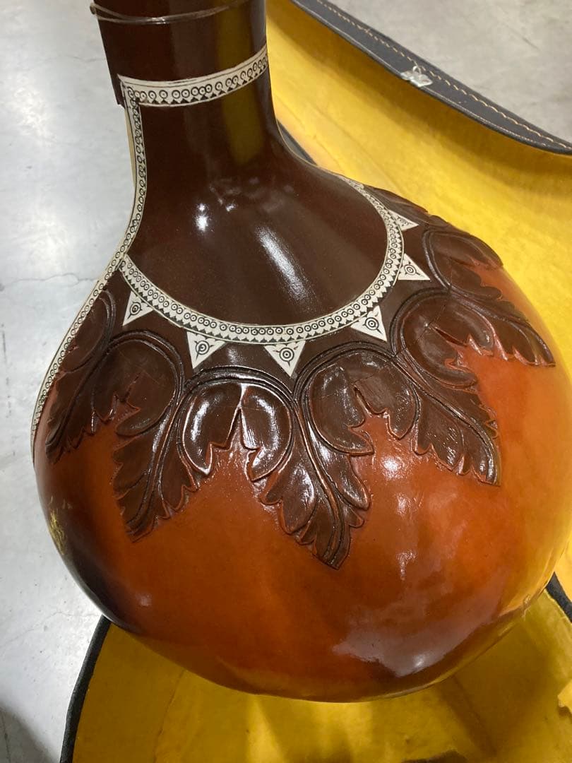 インド 民族楽器 弦楽器 シタール 長さ122cm